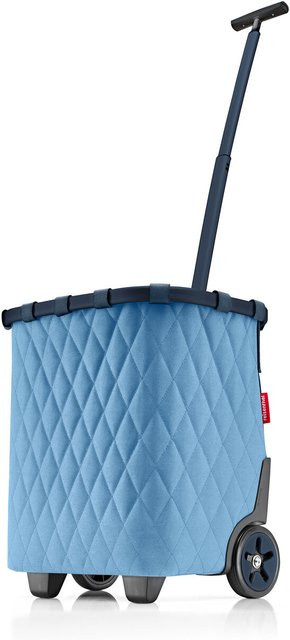Reisenthel Shopping Carrycruiser Frame Rhombus in Blau, B/T/H: 47,5 x 32,0 x 42,0 cm - Bild 1