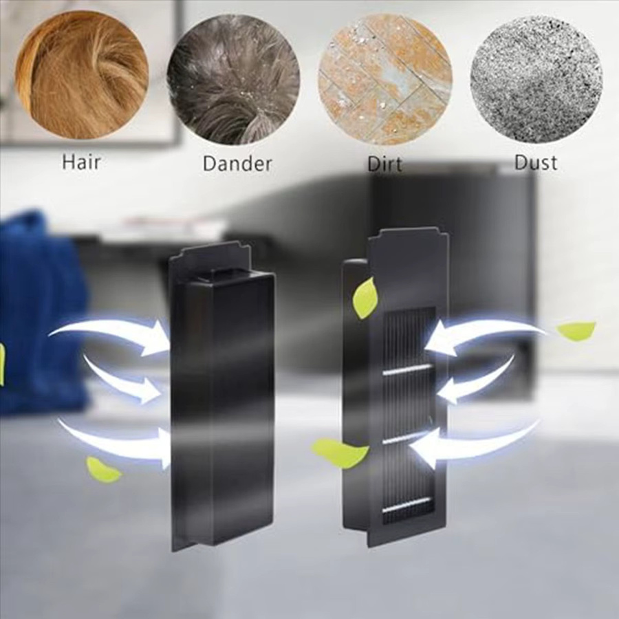 Zubehörset A25M kompatibel für Ecovacs Deebot X2 Omni in Schwarz mit Hauptbürsten, Seitenbürsten, Filtern, Mopps und Staubbeuteln (2er Set) - Bild 1