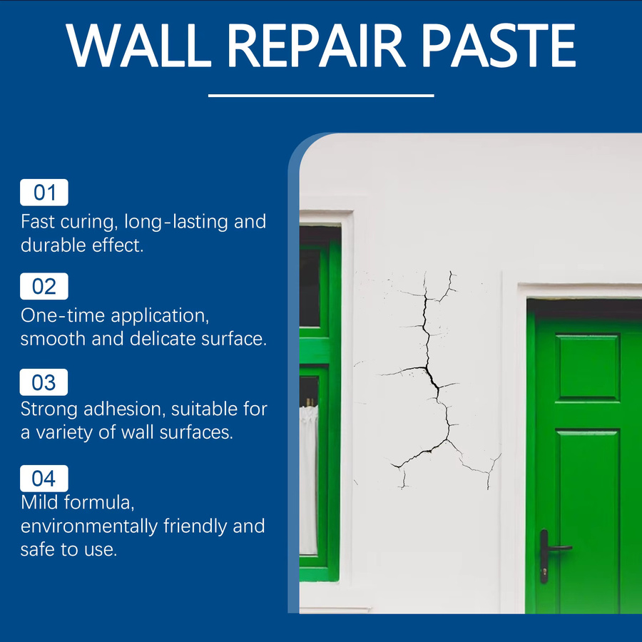 Jue-Fish Wasserdichte Keramik Reparatur Paste zur Wandreparatur für Risse und Graffiti - Bild 5