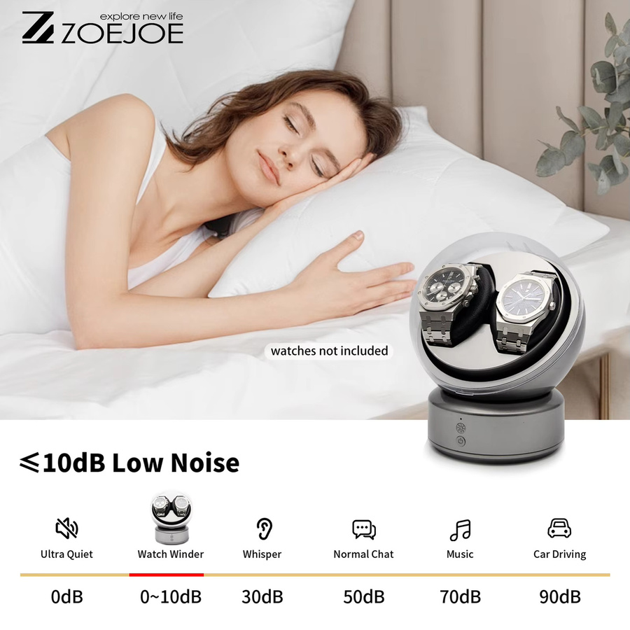 ZOEJOE Einzel-Uhrenbeweger, 2 Uhrenplätze, Unisex - Bild 2