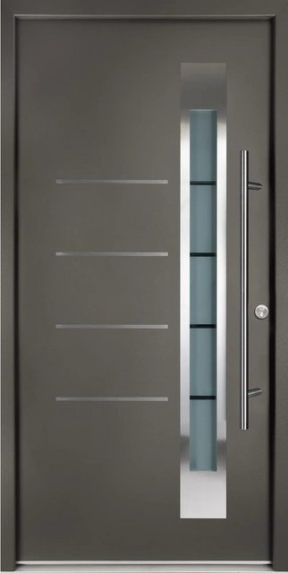 Splendoor Thermospace Haustür Berlin Prime in Anthrazit mit Glaseinsatz, Rechtsausführung, B/H: 110 x 210 cm - Bild 1