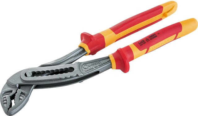 LUX-TOOLS Wasserpumpenzange Rot, Länge: 250 mm - Bild 1