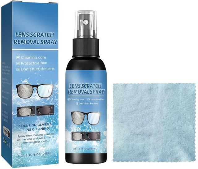 Yiran Brillenreinigungsspray, 100ml, gray - Bild 1