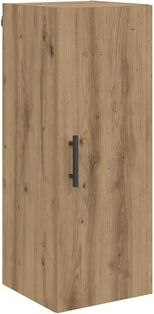 vidaXL Wandschrank Artisan-Eiche in Braun, modern gestalteter Holzwerkstoff-Schrank, B/T/H: 34,5 x 34 x 90 cm - Bild 1