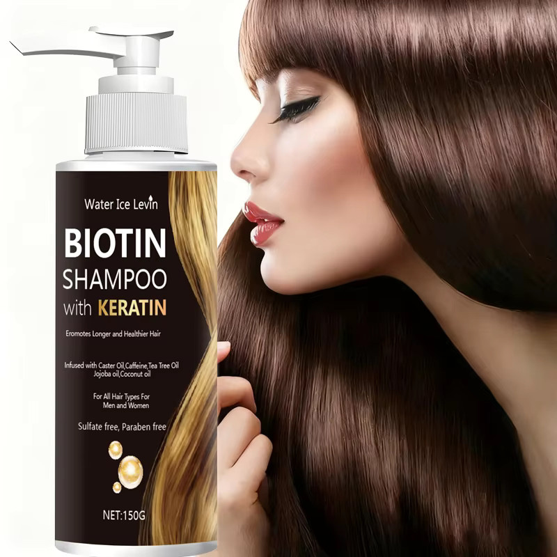 Levin Water Ice Biotin- und Keratin-Shampoo, Unisex - Bild 2