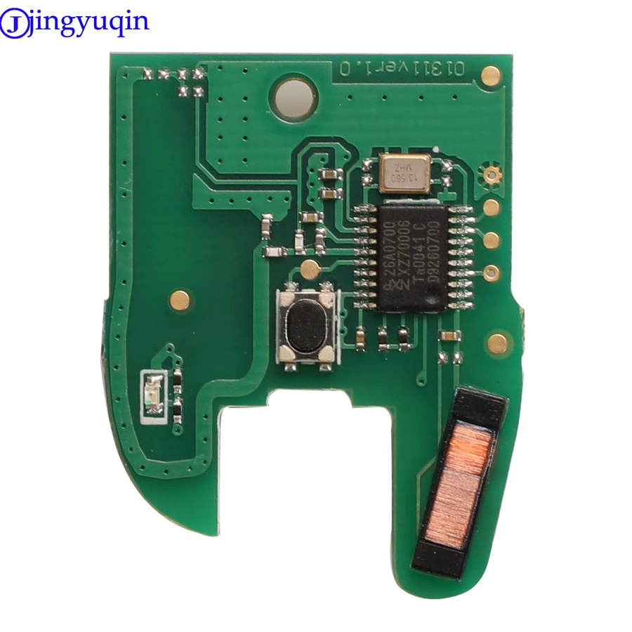 Jingyuqin X1 X5 Fernbedienung Auto Schlüssel für Renault Master Kangoo Clio Twingo mit VAC102 Klinge, PCF7946 ID46 Chip und 433MHz - Bild 4