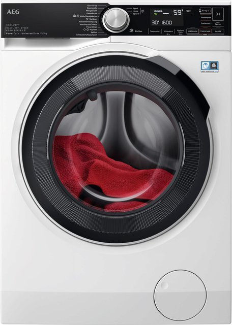AEG Lavamat LWR8E80619 Stand-Waschtrockner in Weiss - Bild 1