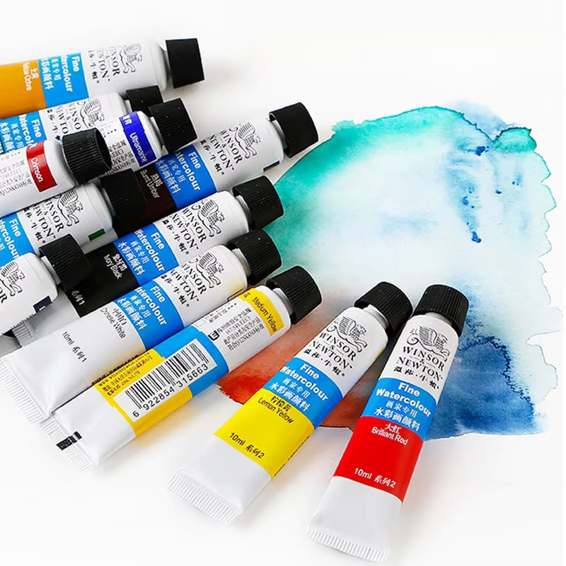 Winsor & Newton Aquarellfarben-Set in Multicolour, 18 Tuben à 10 ml, lichtechte und transparente Farben für Erwachsene - Bild 3