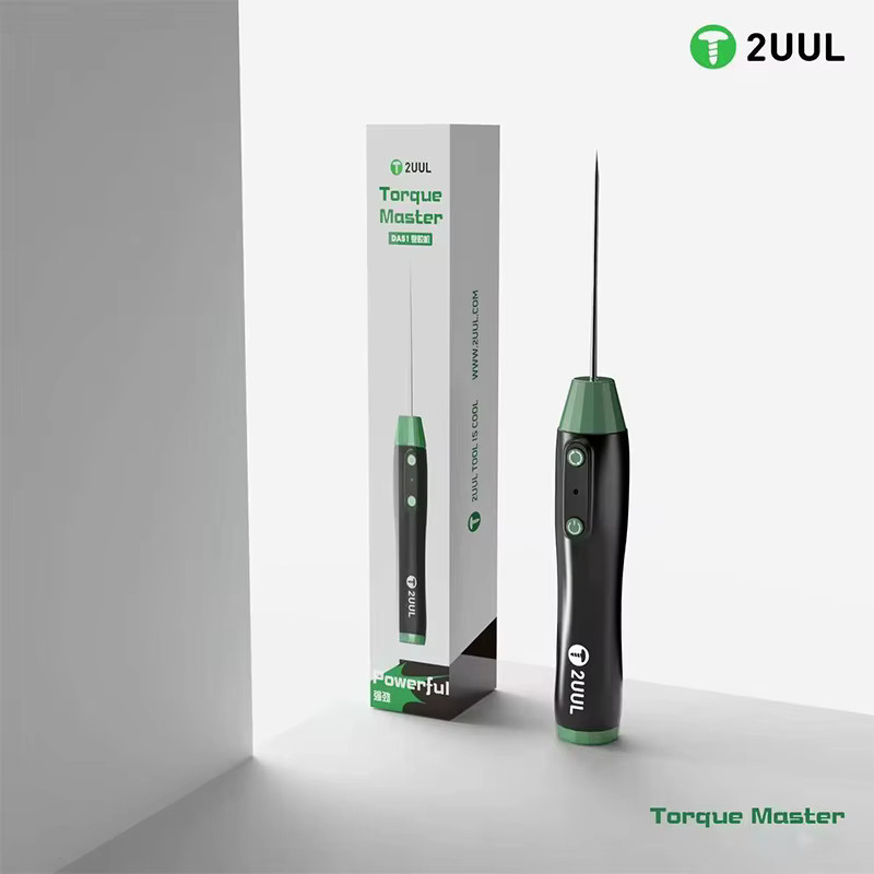 2UUL DA51 Super Torque Werkzeug zum Entfernen von elektrischem Kleber für die Reparatur von Mobiltelefonen und Motherboard IC Chips, Schwarz - Bild 2