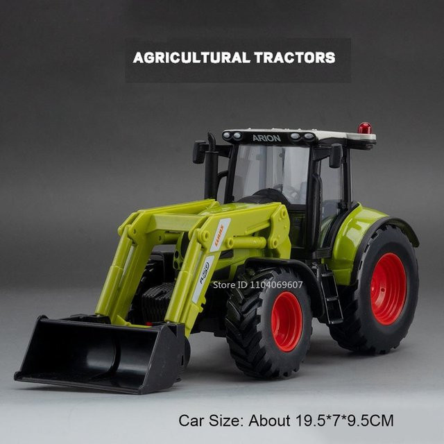 Linyi toy car Landwirtschaftstraktor Spielzeugmodell, 1:32, Metall, ab 14 Jahren - Bild 1