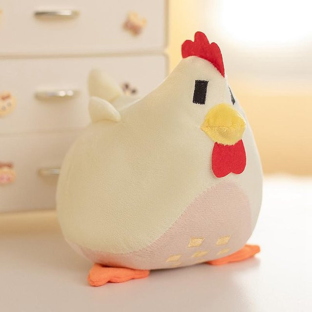 Yiran toy Stardew Valley Hühnerkissen, Plüsch, 20cm, Kuscheltier - Bild 1