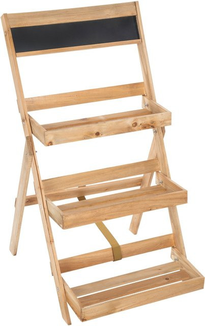 Holztreppe Blume von MODERNE HAUSFRAU in Braun - Bild 1