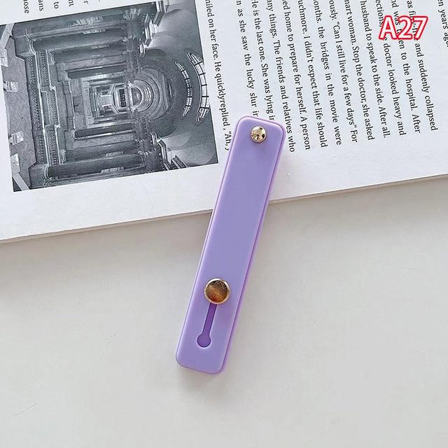 XYNN Universal Silikon Armband Telefonhalter mit Fingerring und Ständer in Violett - Bild 1