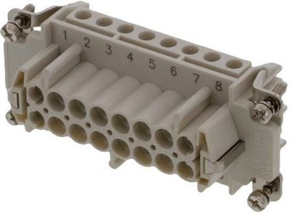 Molex Heavy Duty Connector MWE Industrial Solution 936010263 Grau/Silber mit Schraubanschluss - Bild 1