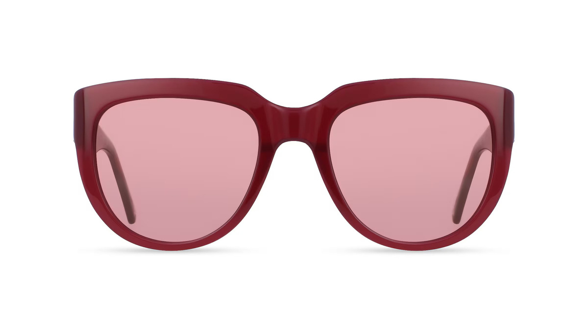 Botaniq 7001 Sonnenbrille, Vollrand, Butterfly, Metall, rot, Herren - Bild 1