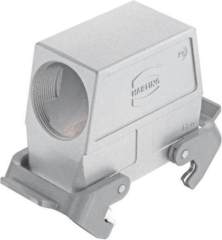HARTING Tüllengehäuse aus Kunststoff in Silber, Artikelnummer 19 62 816 0538 - Bild 1