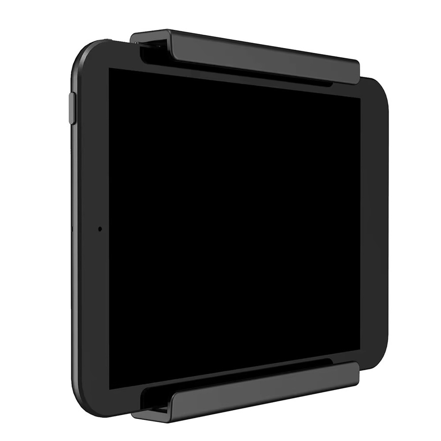 ALLOYSEED Universelle Tablet-Wandhalterung in Schwarz für iPad, iPhone, Kindle, Samsung, Xiaomi und Lenovo zur Montage mit Kleber oder Schraube - Bild 3