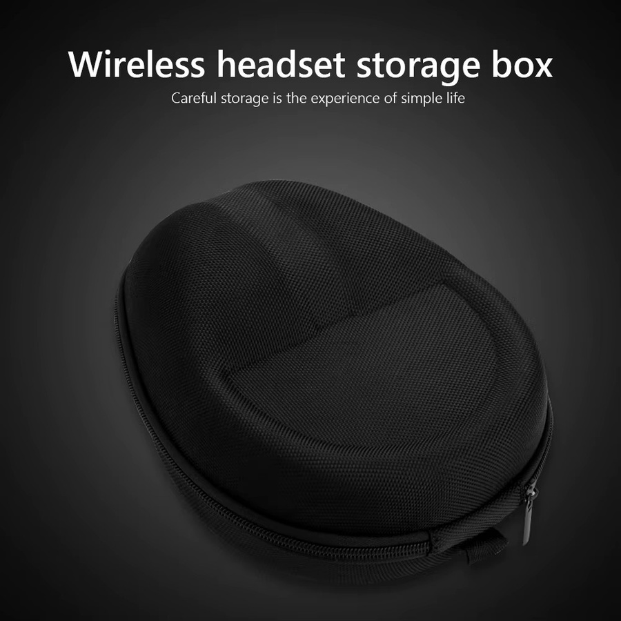 Schutzhülle aus hartem EVA für Sony WH-CH720N und WH-CH520 Bluetooth Kopfhörer in Grau - Bild 3