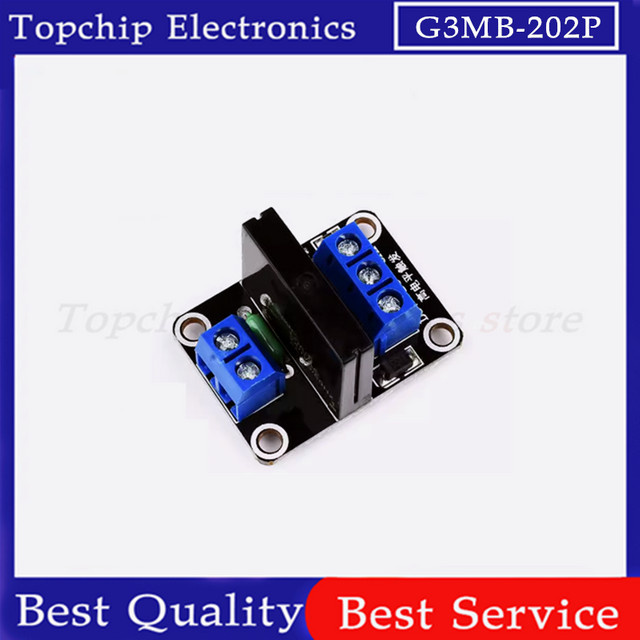 Omron G3MB-202P Solid State Relais Modul 1 Kanal 5V Schwarz für Arduino - Bild 1