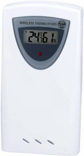 Bresser Optik 7009993 5 CH Thermo- und Hygrosensor Funk 433MHz in Weiß - Bild 1