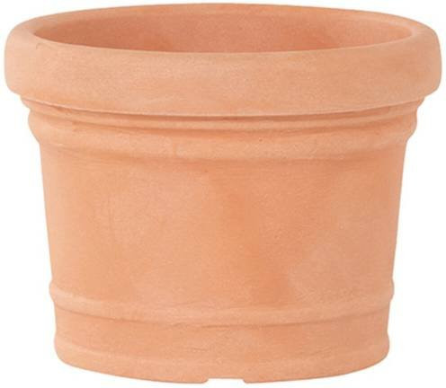 Siena Garden Pflanzgefäß Norah aus Polyethylen in Terracotta, Durchmesser: 30 cm, Höhe: 22 cm - Bild 1
