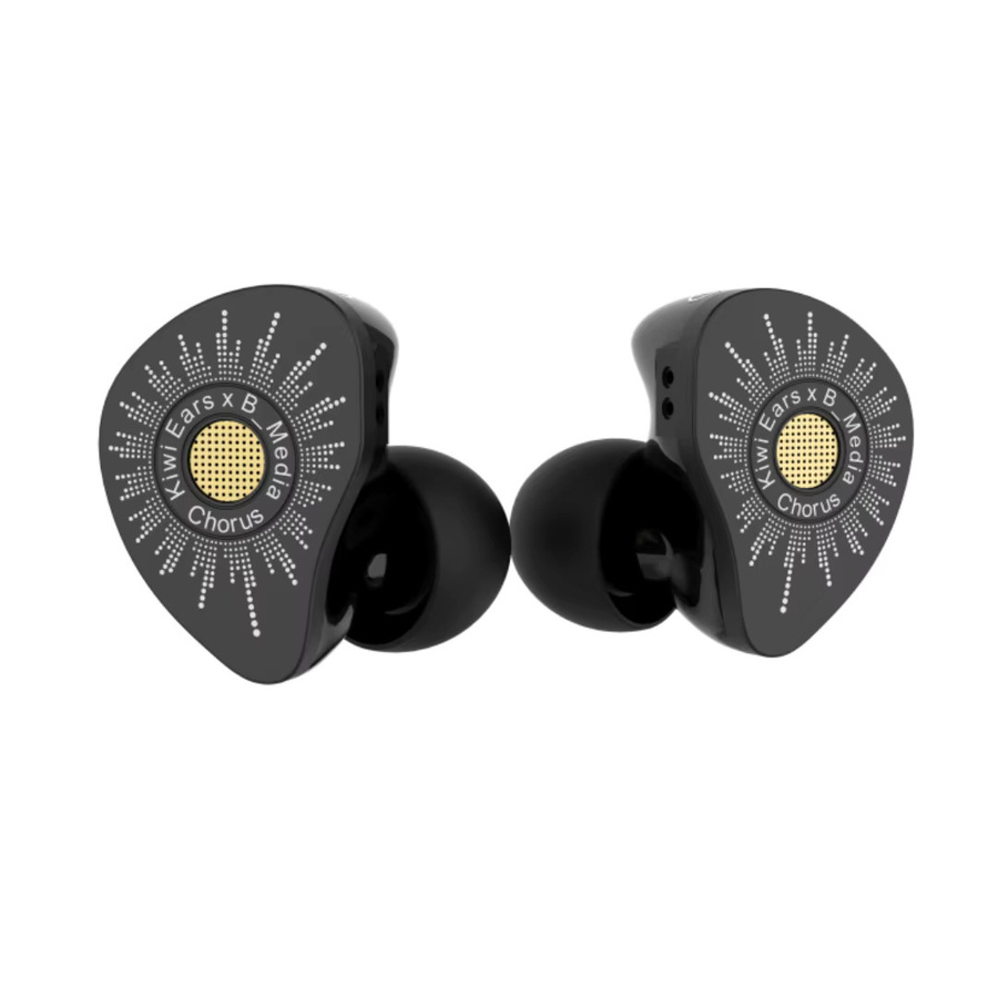 Kiwi Ears x B_Media Chorus DLC Diaphragm Dynamic Driver In-Ear Monitor in Schwarz - Bild 1