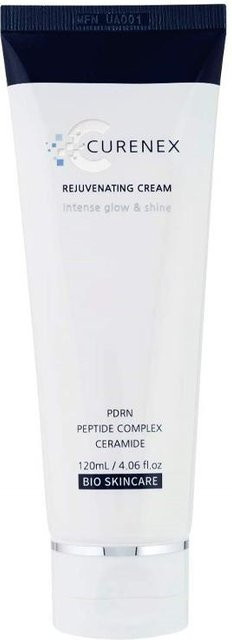 CURENEX Verjüngende Creme, 120 ml, mit Hyaluronsäure, Niacinamid, Kollagen, Panthenol, Peptide - Bild 1