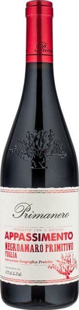Paololeo Primanero Appassimento Rotwein, Negroamaro, Apulien, 2022, halbtrocken, 0,75 l - Bild 1