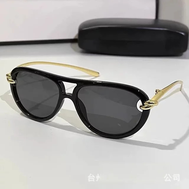 DIXSG DS-68357 Sonnenbrille, Vollrand, square, schwarz - Bild 1
