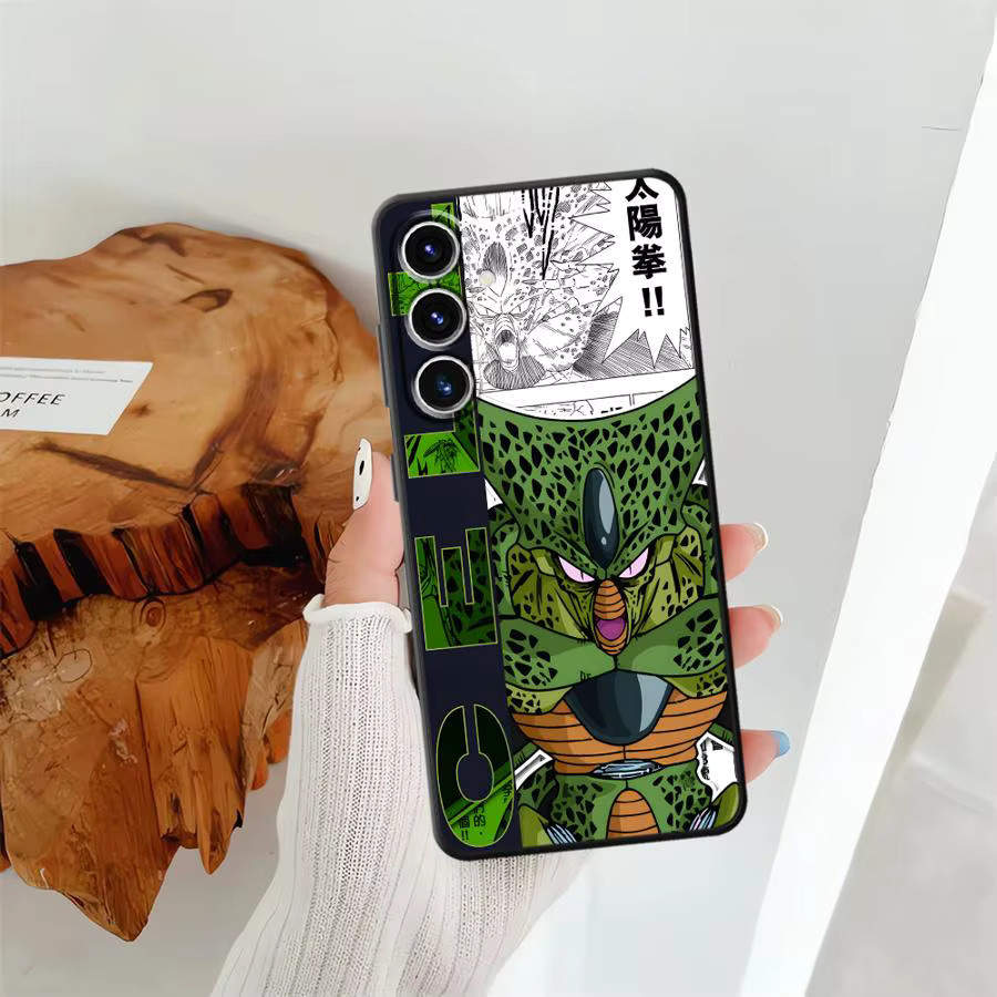 Dragon Ball Comics Handyhülle für Samsung Galaxy A-Serie in Schwarz und Multicolour als Soft Case - Bild 5