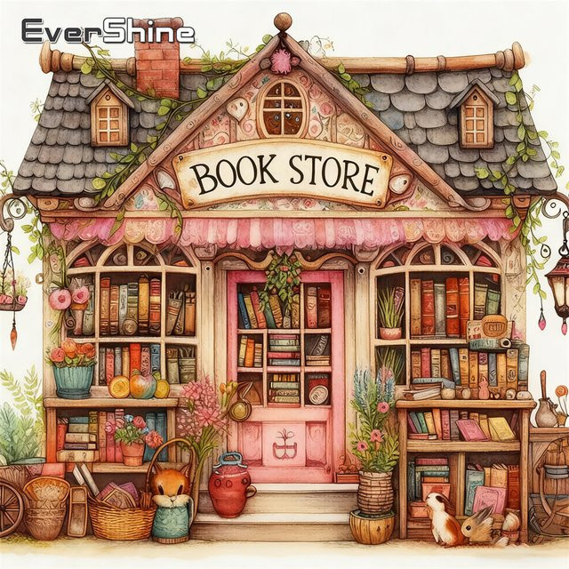Evershine Diamant Stickerei Landschaft, Mosaik Kit, Natur, Bunt / Mehrfarbig - Bild 1