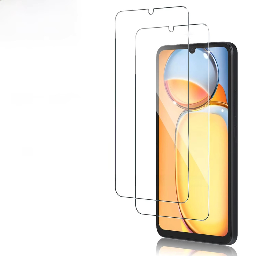 Xiaomi Displayschutzfolie aus gehärtetem Glas für Redmi 13C 4G 5G, 6,74 Zoll, transparent - Bild 1