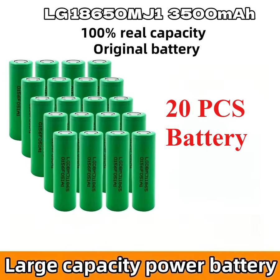 LG MJ1 18650 Lithium-Akku 3,7V 3500mAh für Taschenlampen - Bild 3