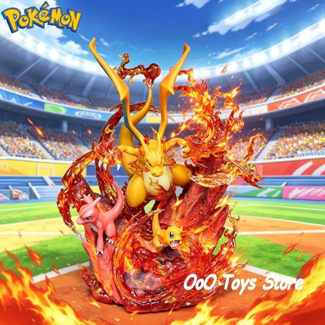 Bandai Pokémon Glurak, Actionfigur, 30 cm - Bild 1