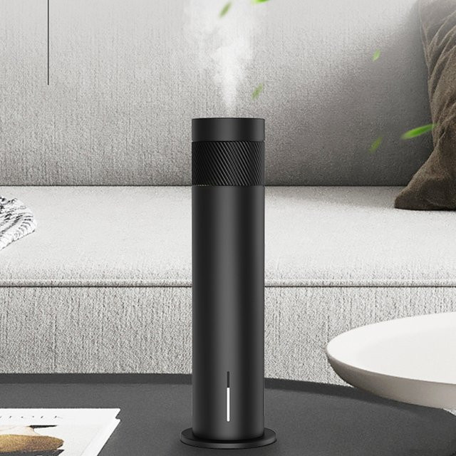NAMASTE Intelligenter Elektrischer Duftspender Wasserloser Aroma-Diffusor für Große Räume bis 200m³ in Schwarz oder Silber - Bild 1