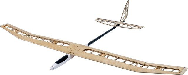 Real Hawk RC-Segelflugzeug-Set, Fahrzeuge, Fiberglas, Holz, Carbon - Bild 1
