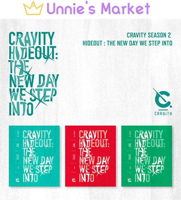 CRAVITY Saison 2. [Versteck: Der neue Tag, in den wir eintreten], Album, Random ver. blue - Bild 1