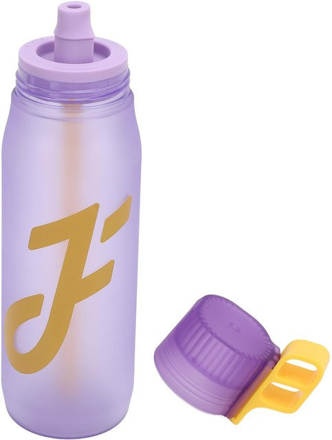 OutsideWorld Duftwasser Starterset Air Trinkflasche mit Strohhalm und 1 Milchtee-Aroma-Pod, 0 Zucker, Farbe: Violett - Bild 1