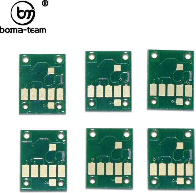 Kompatible Permanentchips PGI-580XXL und CLI-581XL für Canon Drucker TS9580 TS9570 9520 9521 9540 9541 9550 9551 9560 9565 in Grün - Bild 1