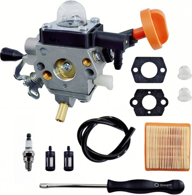 STIHL Vergaser-Luftfilter-Set 4180-120-0615 für Trimmer und Freischneider FS91R FS91 FC91 FS111 FC111 KM91R KM111R HT102 FC96 - Bild 1