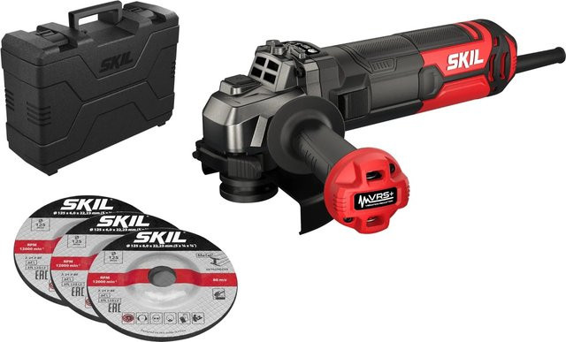 Skil Winkelschleifer 9151GB in Rot mit 1.010 W und 125 mm Scheibendurchmesser - Bild 1