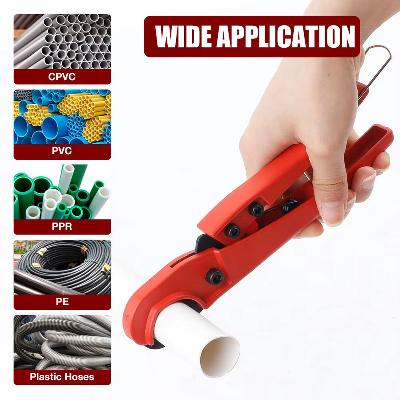 Professioneller Ratschen-Rohrschneider aus Aluminiumlegierung für PVC, PU, PP und PE-Schläuche, 32 mm bis 75 mm - Bild 6