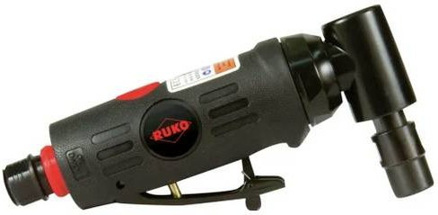 RUKO Druckluft-Winkelschleifer mit 90 Grad Winkelkopf in Schwarz - Bild 1