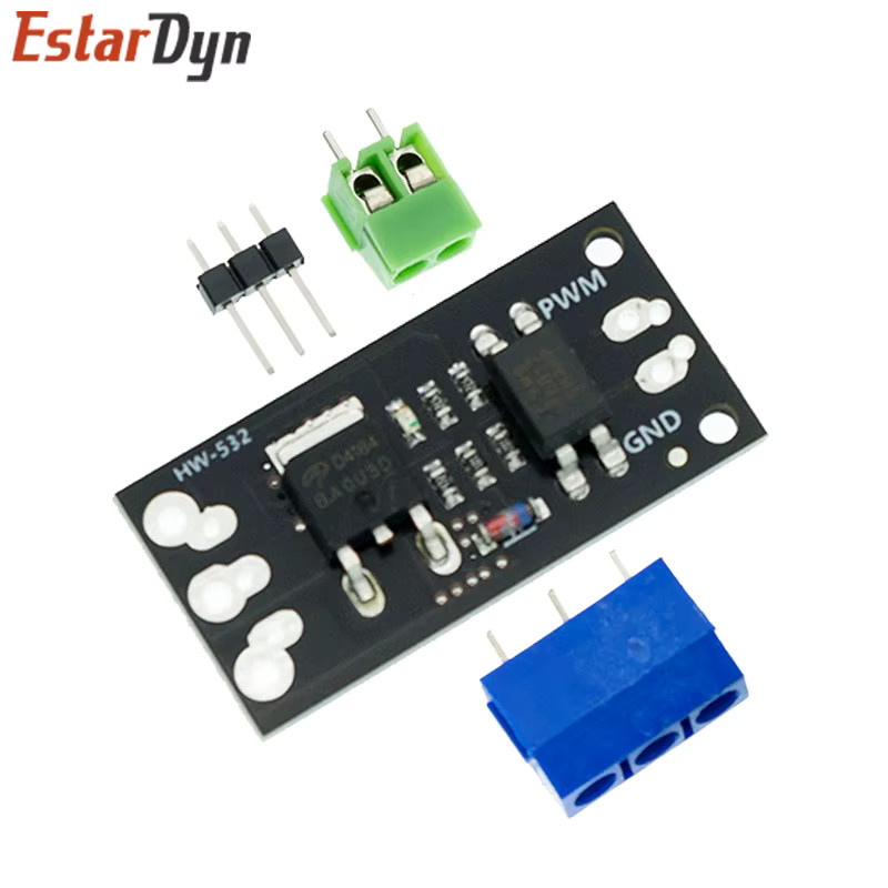 Estardyn Isoliertes MOSFET MOS Röhren-FET-Modul Ersatzrelais in Schwarz - Bild 3