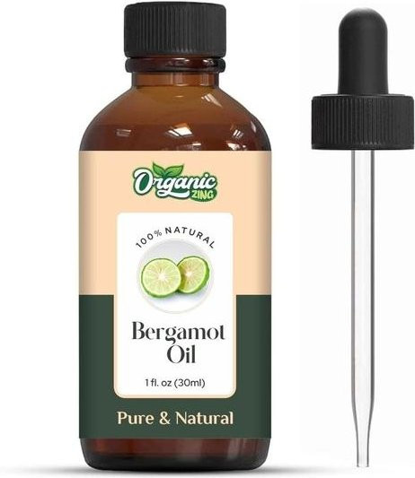 Vedic Spices Bio Bergamotte Öl (Zitrus-Bergamie), reines und natürliches ätherisches Öl für Hautpflege und Diffuser, 30 ml - Bild 1