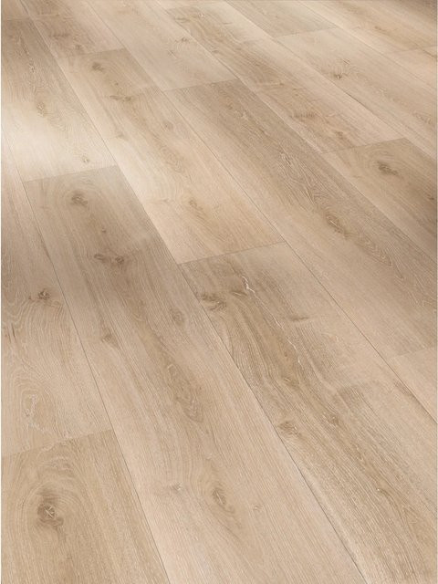 Parador Vinylbodenmuster Basic 30 Eiche Royal hell gekälkt Landhausdiele in Braun und Beige in Holzoptik - Bild 1