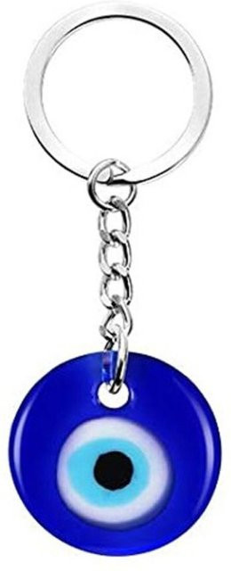 Xinhueihe Anhänger Glücksauge, Blau, 3,5 cm, Unisex - Bild 1