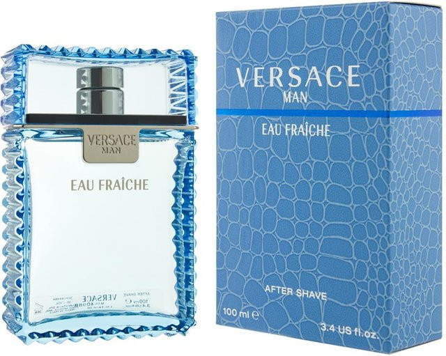 Versace Man Eau Fraîche After Shave Lotion, 100 ml, Herren - Bild 1