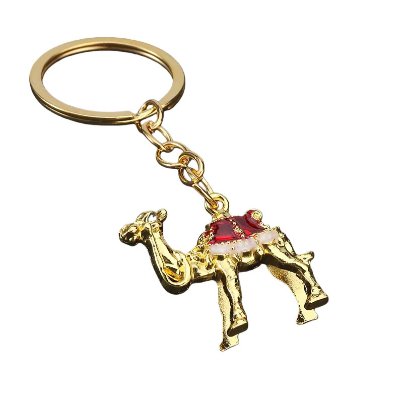 Noter Schlüsselanhänger Wüstenkamel, goldfarben, Unisex - Bild 2