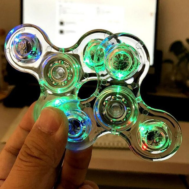 Gardeniab LED-Licht-Spinner, Hand-Top-Spinner, grün - Bild 1